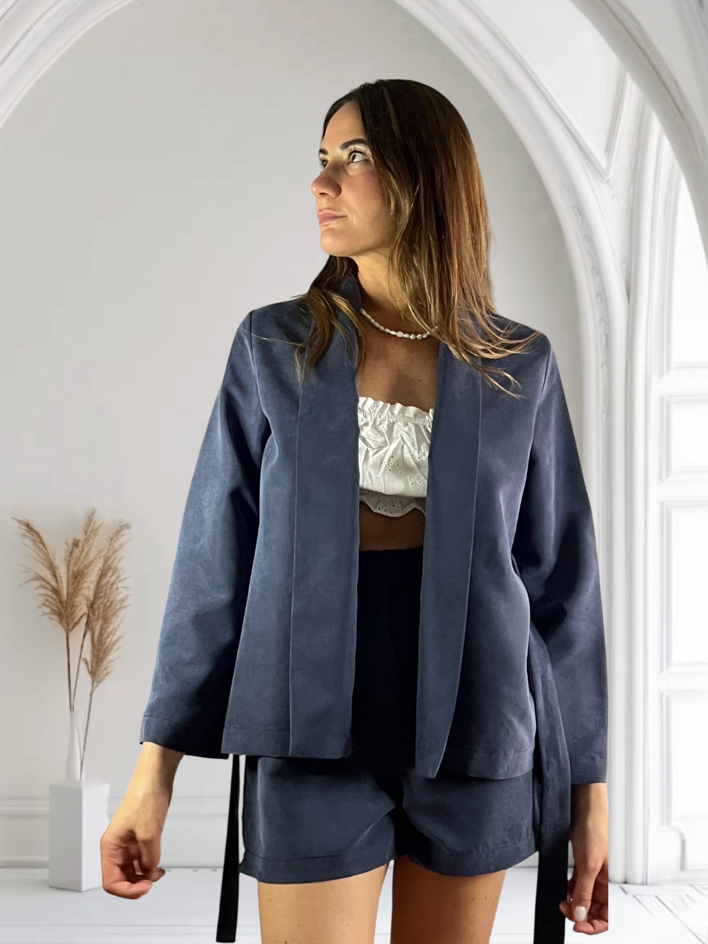 Kimono Blu Carezza