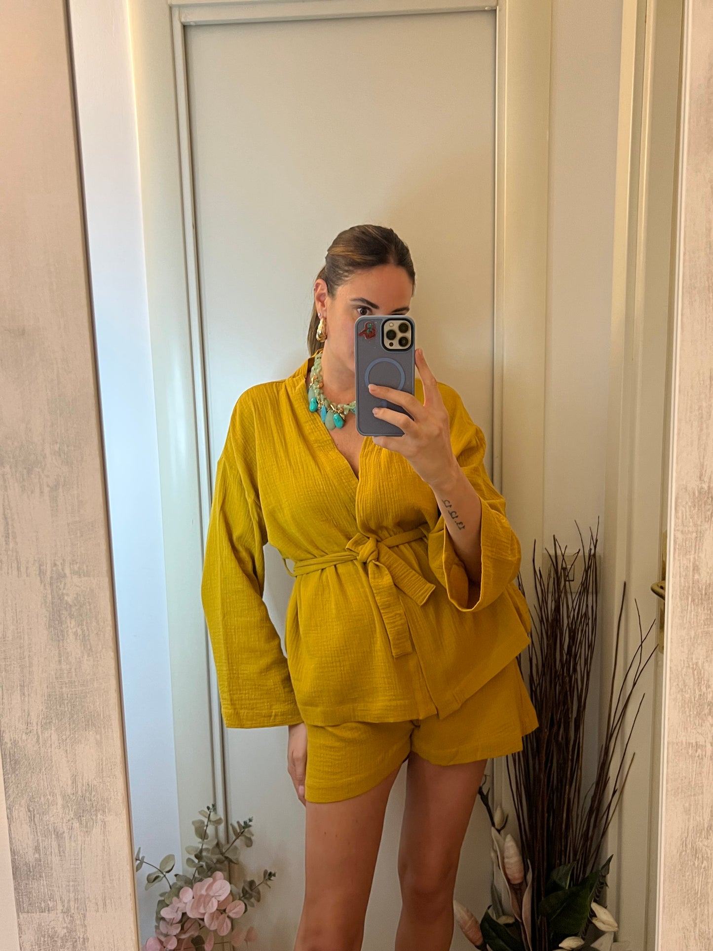 Shorts Senape