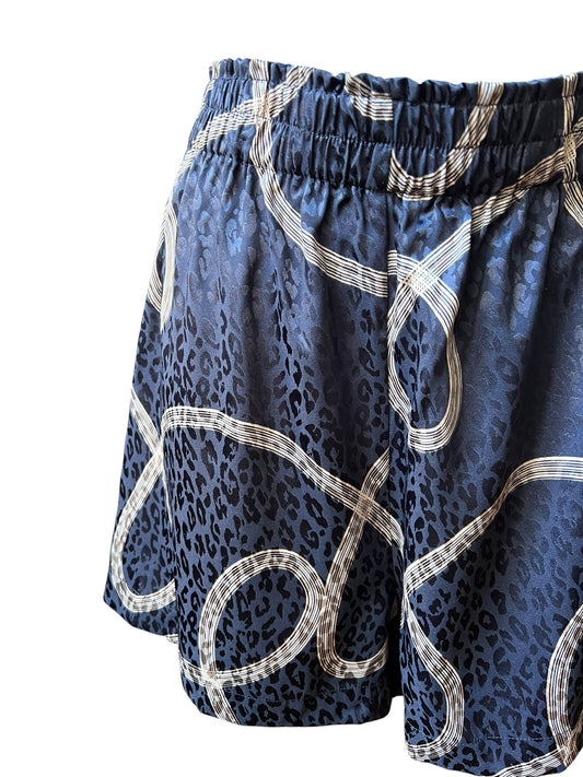 Shorts Blu Onda notturna